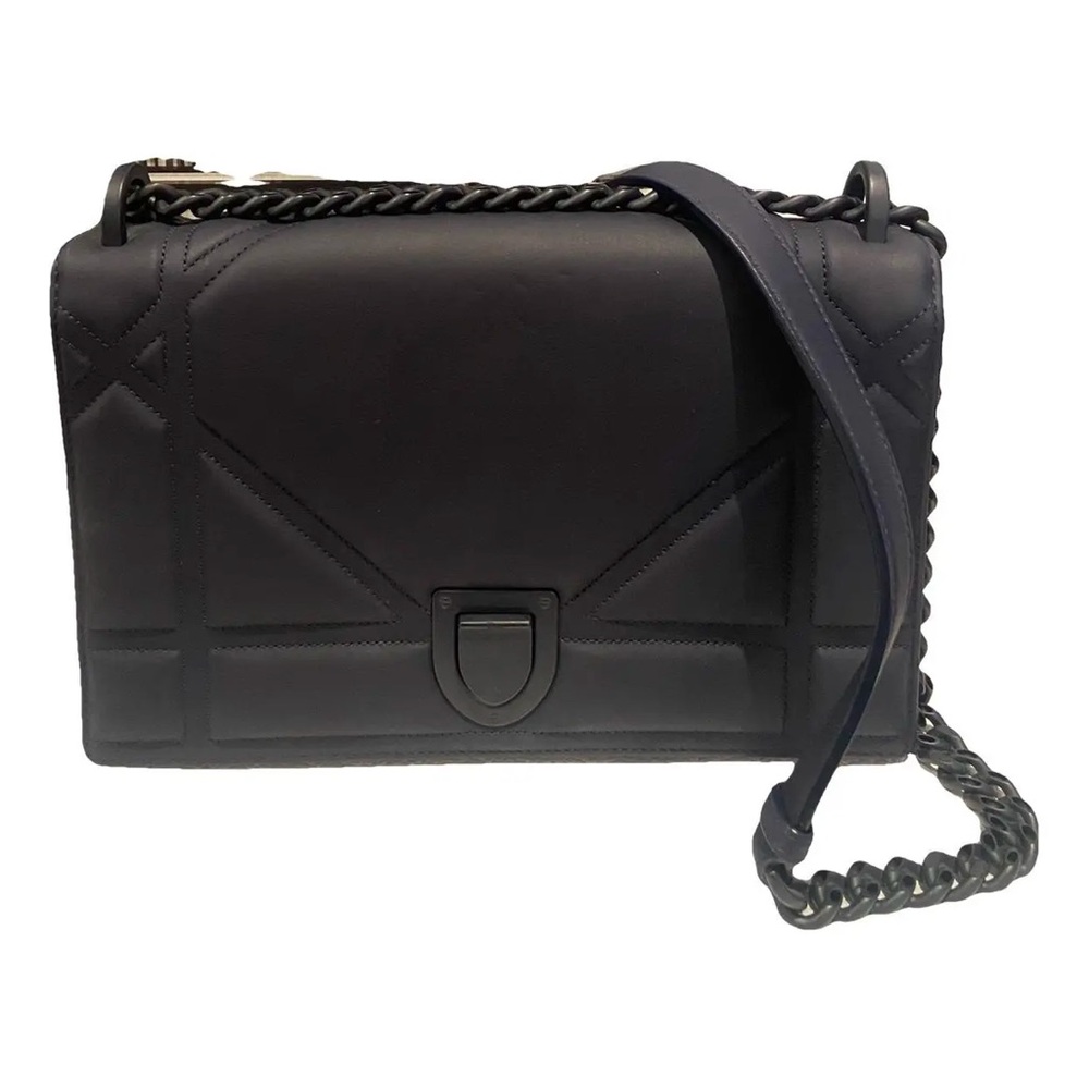 Dior Medium Diorama Bag (Matte Black)